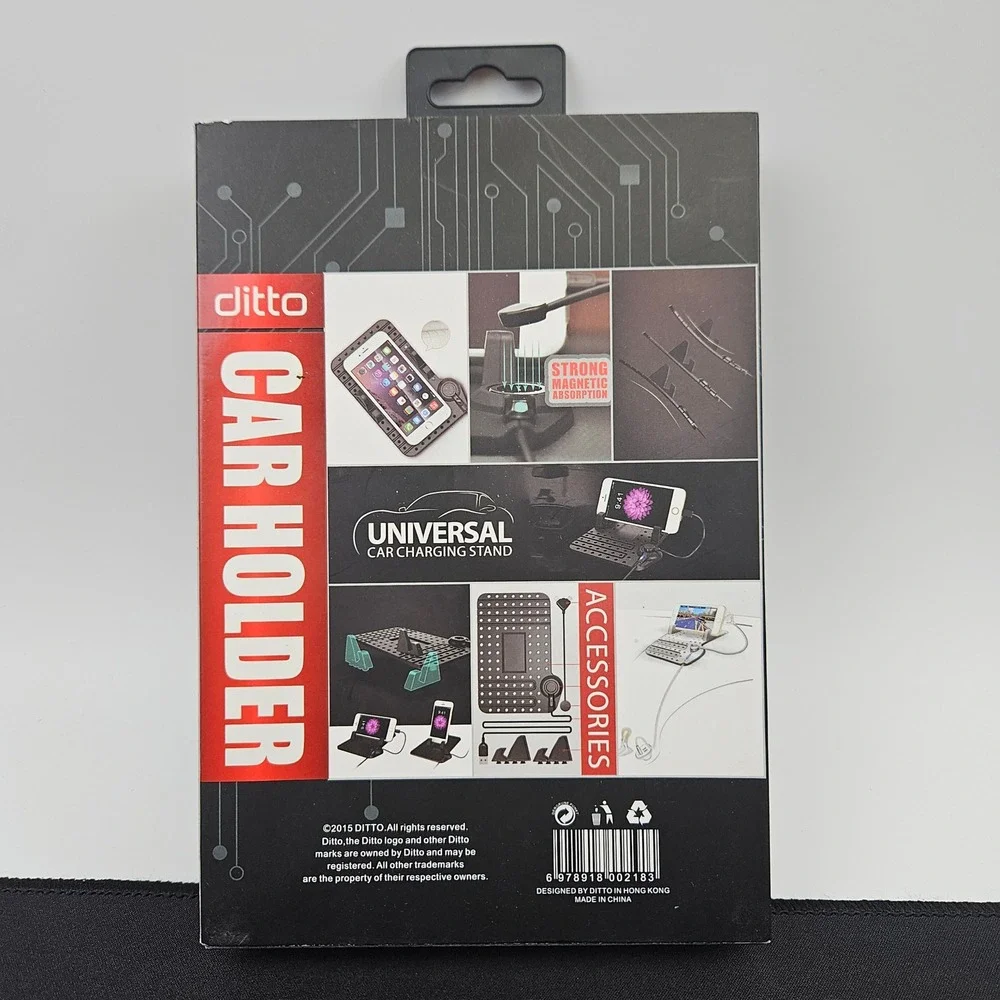Ditto Car Holder‎ Universal Smartphone Charging Stand Magnetic Absorption New